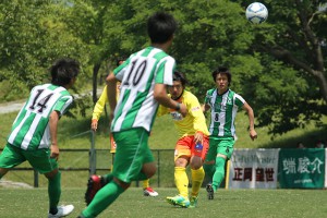 リーグ戦フル出場中の1人・高瀬龍舞選手。フィジカルの強さを見せました。