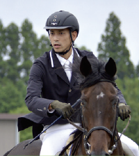 近代五種競技三口智也選手 （自衛隊体育学校所属、和歌山県出身）