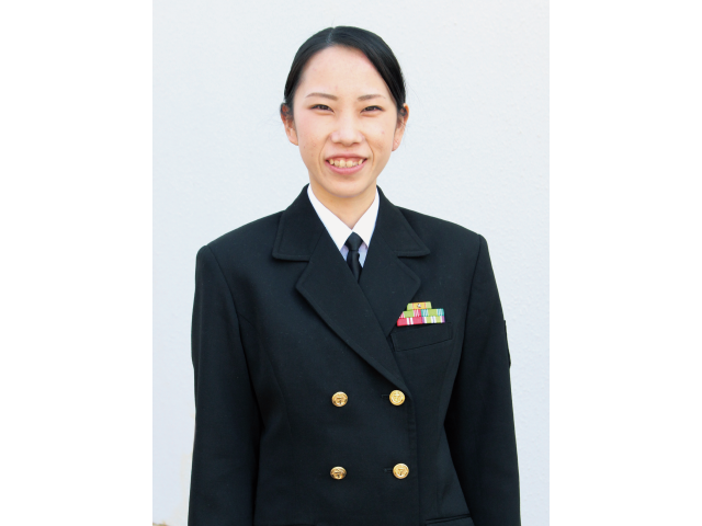 制服に憧れ海上自衛官に 3カ月限定で和歌山で任務を
