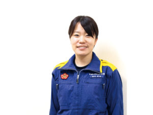 和歌山県消防学校 教官 松田 由香里さん