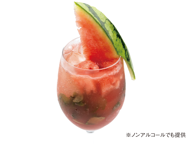 スイカモヒート 1000円 Cafe&Bar LynX(カフェアンドバーリンクス)