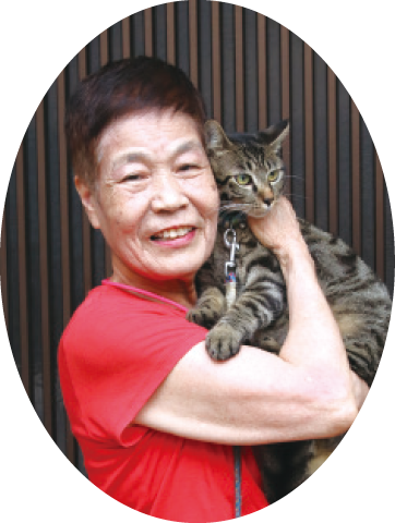 中西和佳子さん 75歳