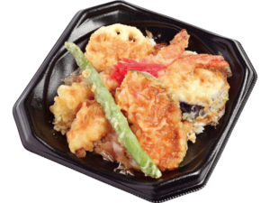 海老天丼 321円