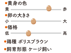 リビング和歌山10月30日号「和歌山生まれの卵としょう油で 極上のTKGを追求せよ！」私好みのTKGを見つけよう_けっこうええ卵（上平養鶏場）分析