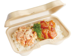 サーモンポキ丼(しょうゆ&スパイシー) 900円
