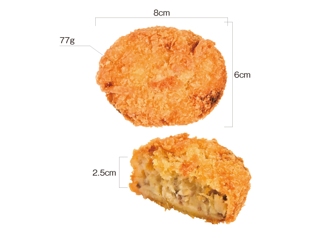 “良質なお肉を安く提供”をコンセプトとする同店。コロッケに使用するお肉にもこだわります