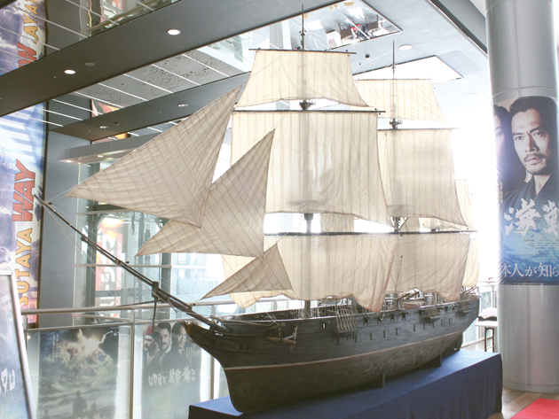 「海難1890」公開記念 エルトゥールル号模型展示