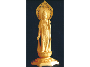 仏像彫刻 木彫習作展 Living和歌山