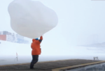 南極の仕事 高層気象観測 ④