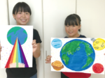 つながる子どもたちの思い<br />未来の地球を描いた作品を動画に ユーチューブで公開中