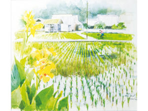 枡本敏(ますもとさとし)水彩画展 - LIVING和歌山