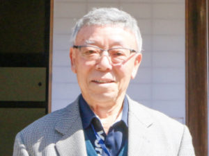 藤白神社総代長 平岡溥己さん