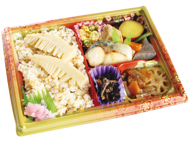 オークワ 竹の子炊き込みご飯弁当 430円