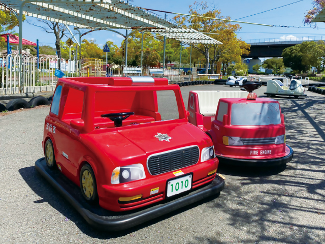 消防車などのバッテリーカー