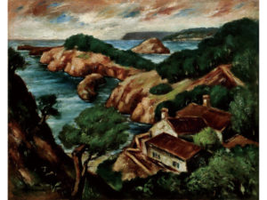 ヘンリー杉本《カーメルハイランド海辺》 1937 県立近代美術館蔵 