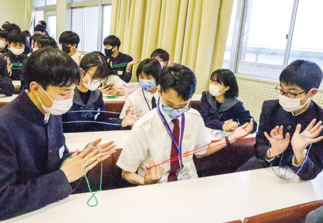 台湾・西松高級中学生との交流