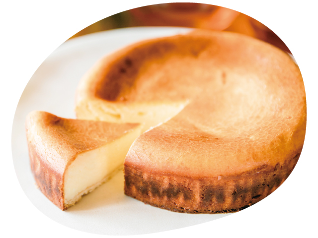 コメトコメ ザクザク濃厚ベイクドチーズケーキ (直径15㎝、3402円)