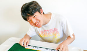 前田拓実さん(高校2年生)