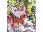 枡本敏 水彩画展