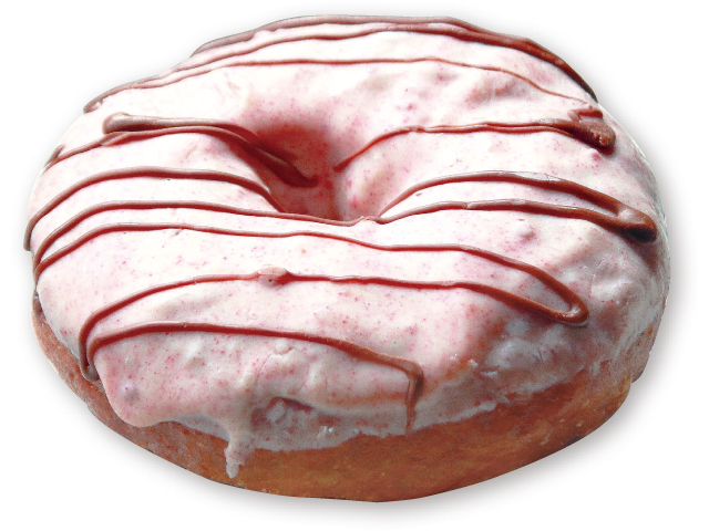 イチゴチョコ (432円) SINGLE DONUTS