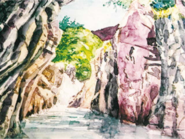 水色クラブ絵画展