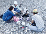 川原の石の観察会