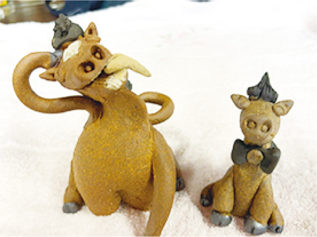 干支午作り陶芸体験