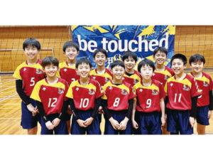 全国制覇のジュニアバレーボールチームフェニックスJr.が来年大会を