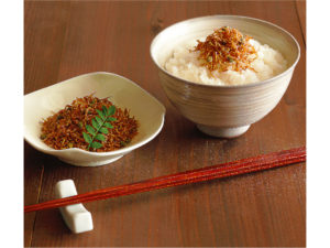 「咖チリメン」「チリメン山椒」「おこぶ山椒」