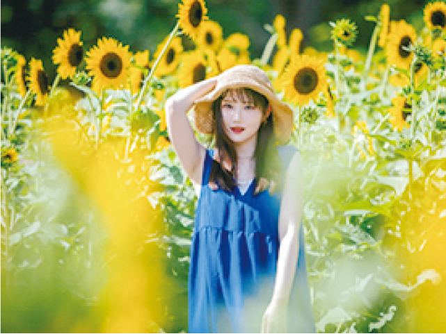 ポートレート写真展「花」